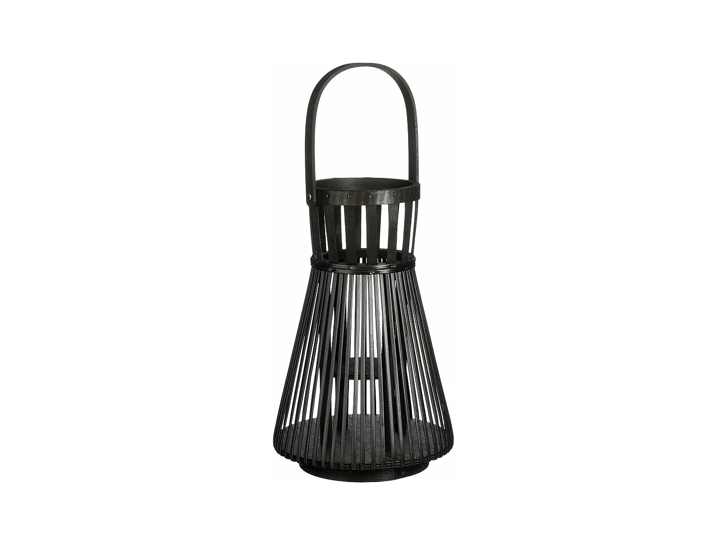 Linterna de Poliéster reciclado - 38 x 15 - Negro - COSMO