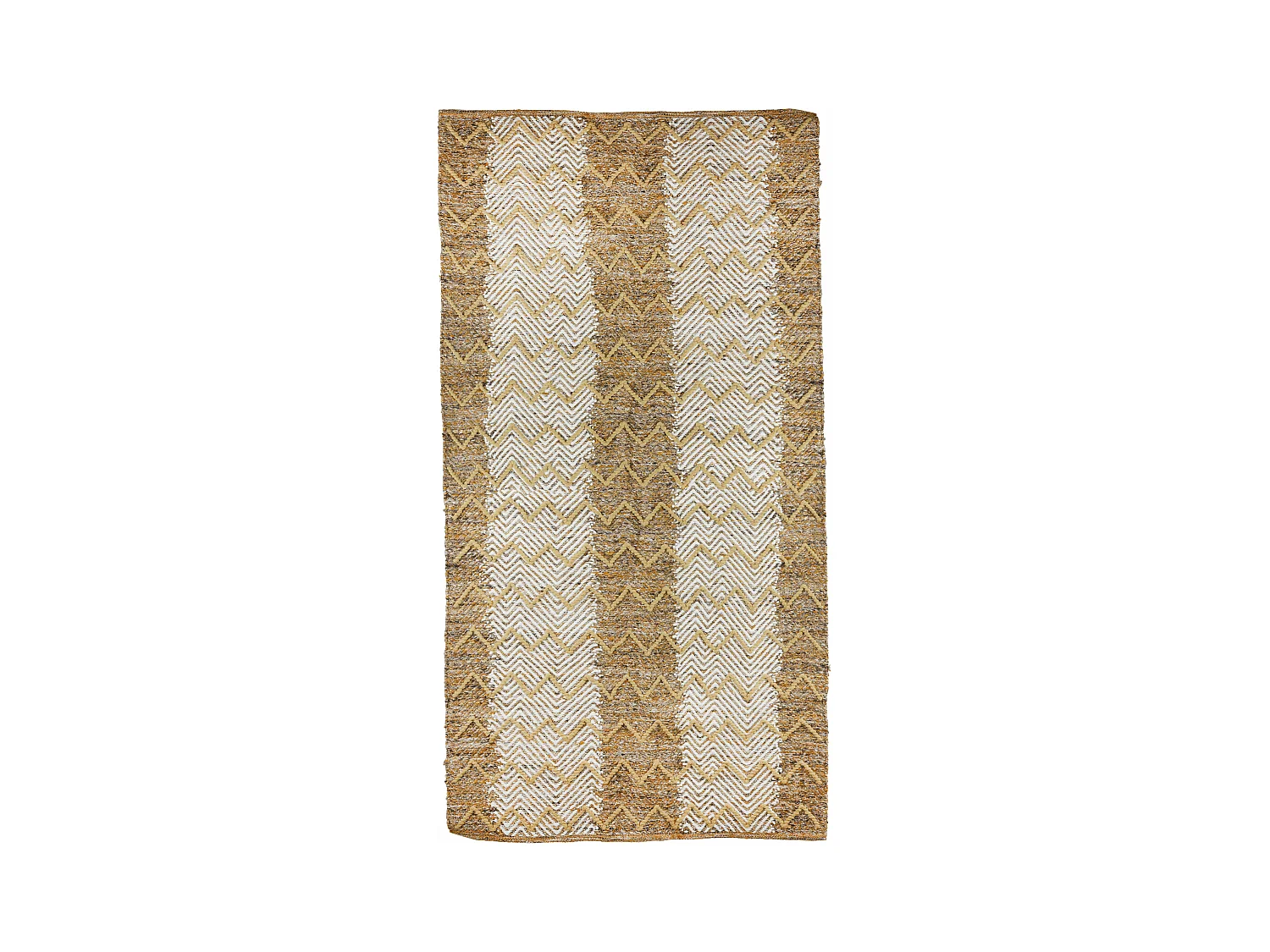 Tapis  en laine - 180 x 120 - Ocre - CADEZ