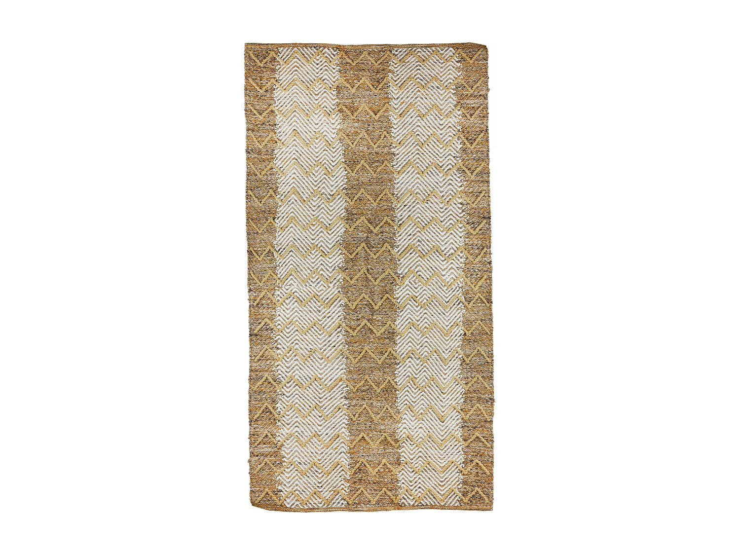 Vloerkleed van wol - 180 x 120 - Oker - CADEZ