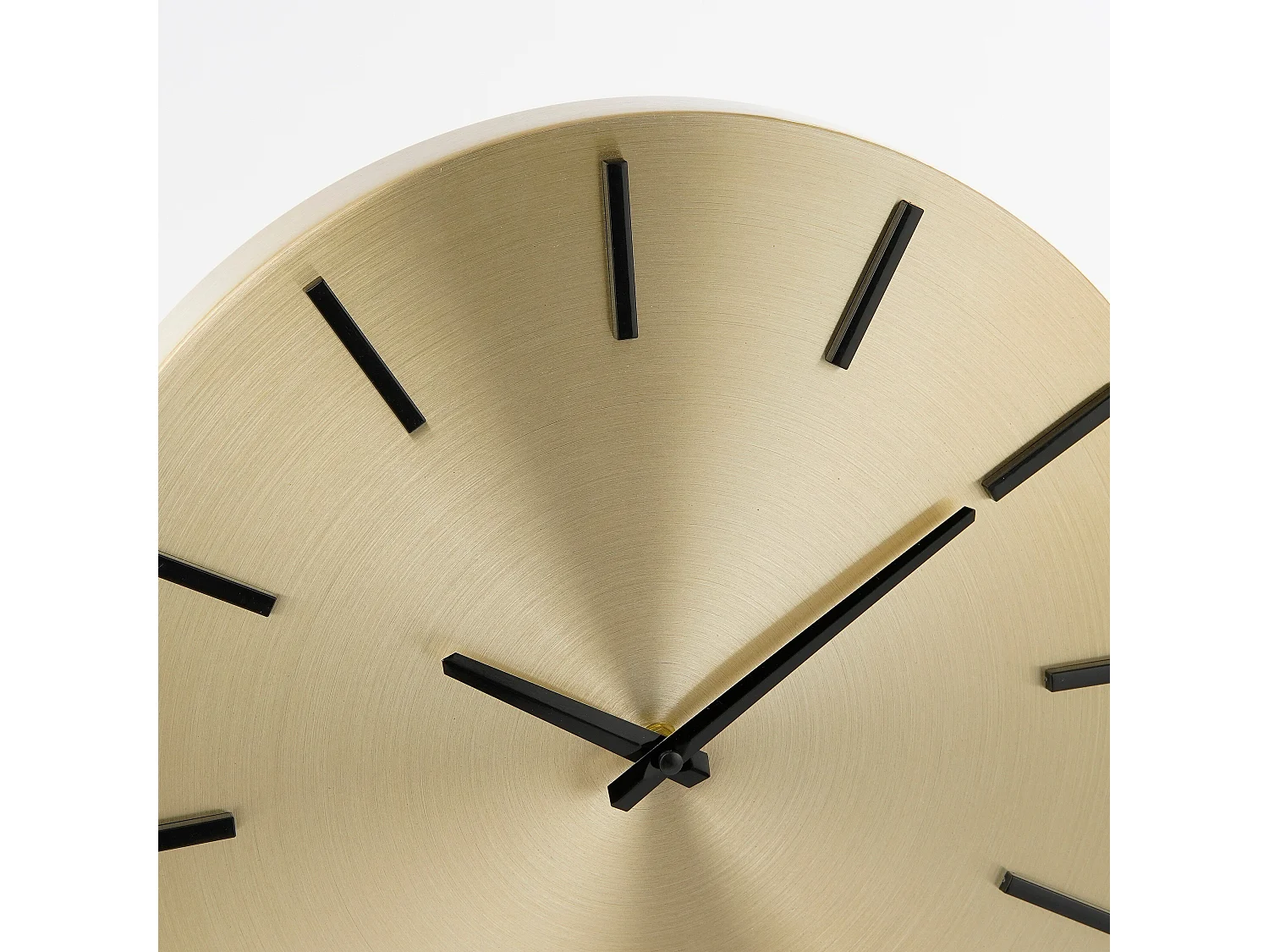 Horloge murale en aluminium - Ø35.5 - Doré - BRIXEN