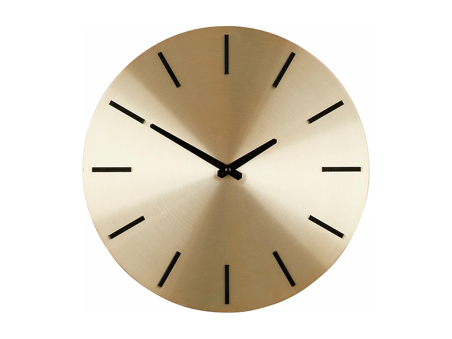 Horloge murale en aluminium - Ø35.5 - Doré - BRIXEN