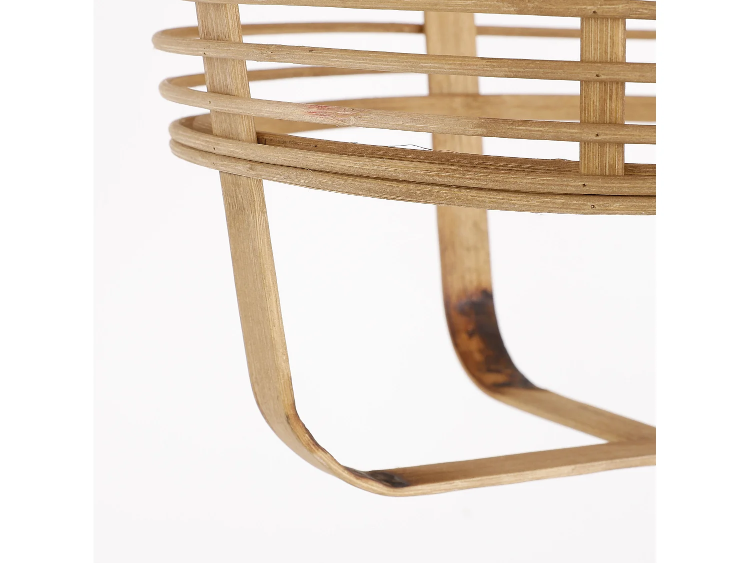 Lámpara colgante de Bambù - 53 x Ø30.5 - Marrón - PAGE