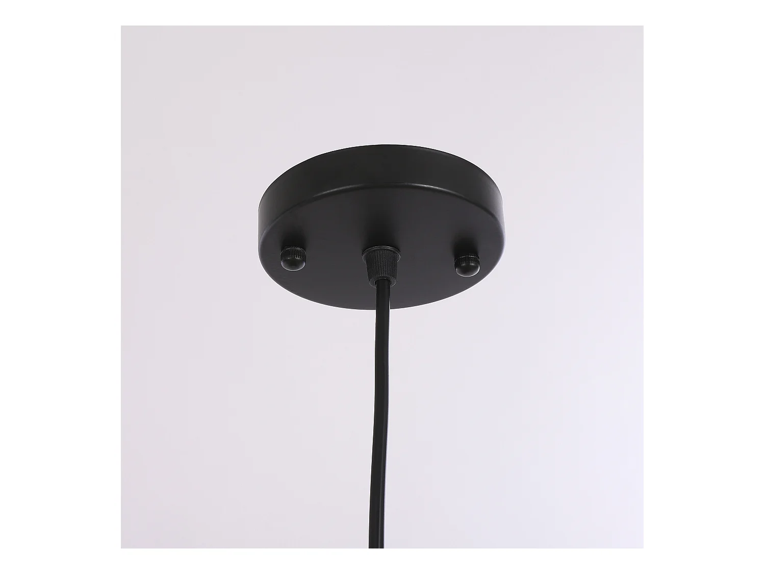 Hanglamp van linnen en bamboe en naaldhout en multiplex en ijzer - 58 x Ø32.5 - Beige - PELLA