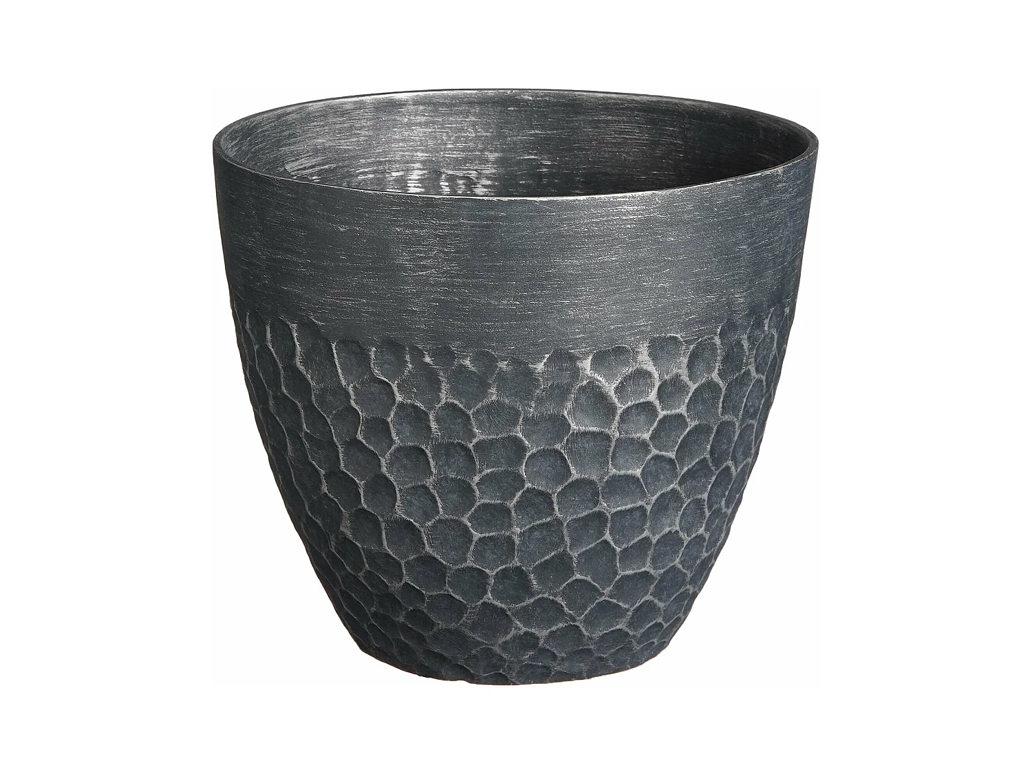 Blumentopf Garten aus Polypropylen - 26 x Ø30.5 - Schwarz - BRAVO