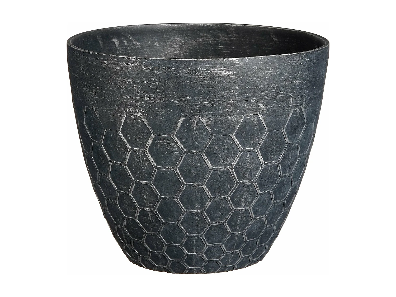 Blumentopf Garten aus Polypropylen - 32.5 x Ø38 - Schwarz - BRAVO