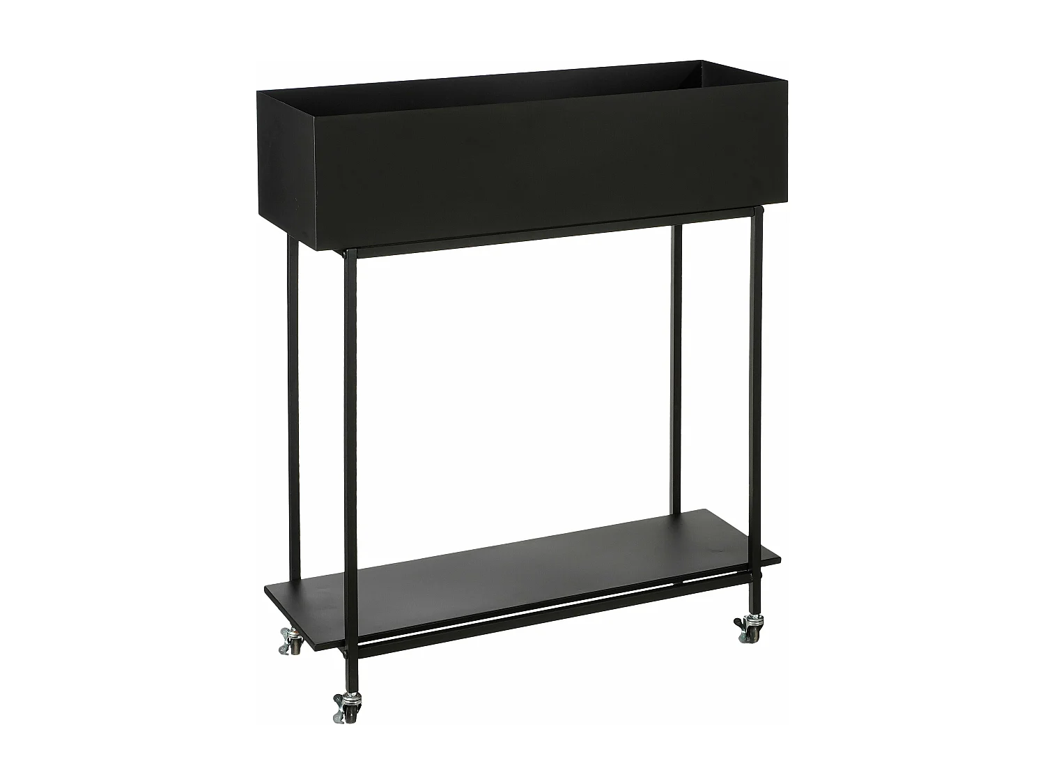 Supporto per piante all'esterno in  - 70 x 29 x 94 - Nero - GREENRAX