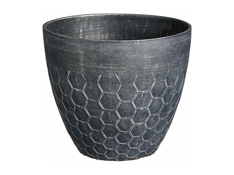 Vaso da fiori per esterno in  - 26 x Ø30.5 - Nero - BRAVO