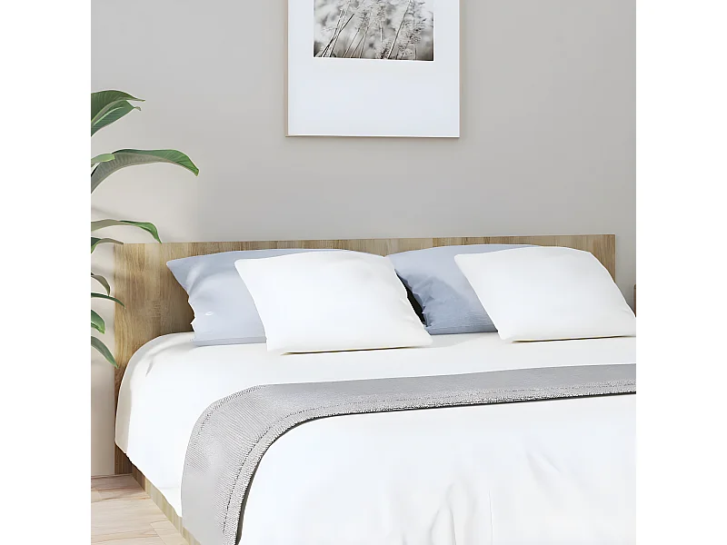 Tête de lit Chêne sonoma 200x1,5x80 cm Bois d'ingénierie