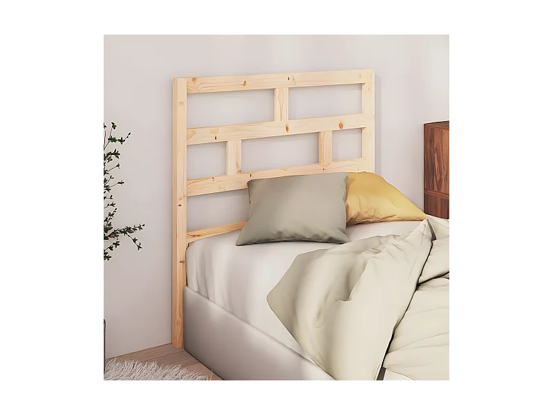 Tête de lit 81x4x100 cm Bois massif de pin