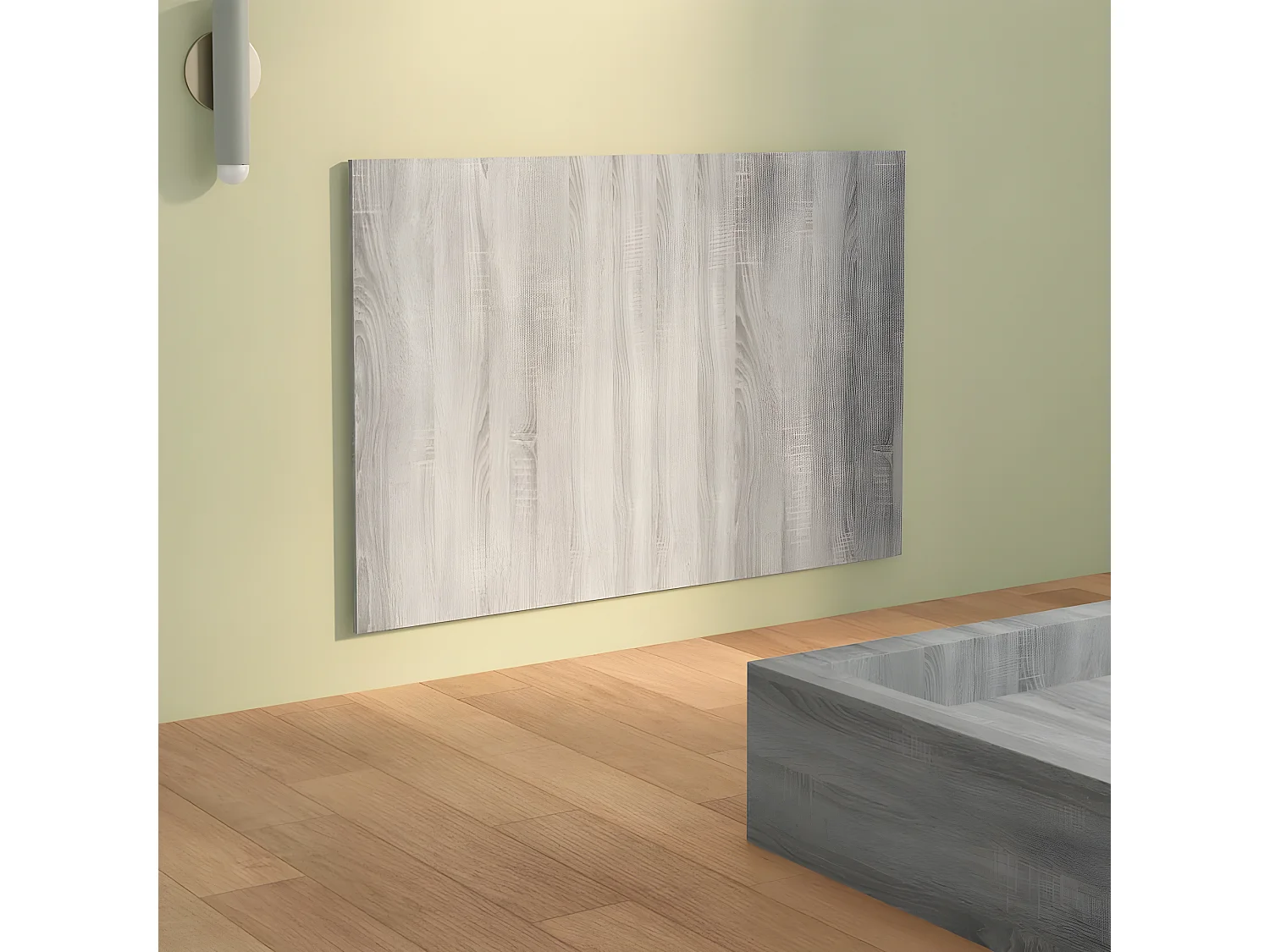 Tête de lit Sonoma gris 120x1,5x80 cm Bois d'ingénierie