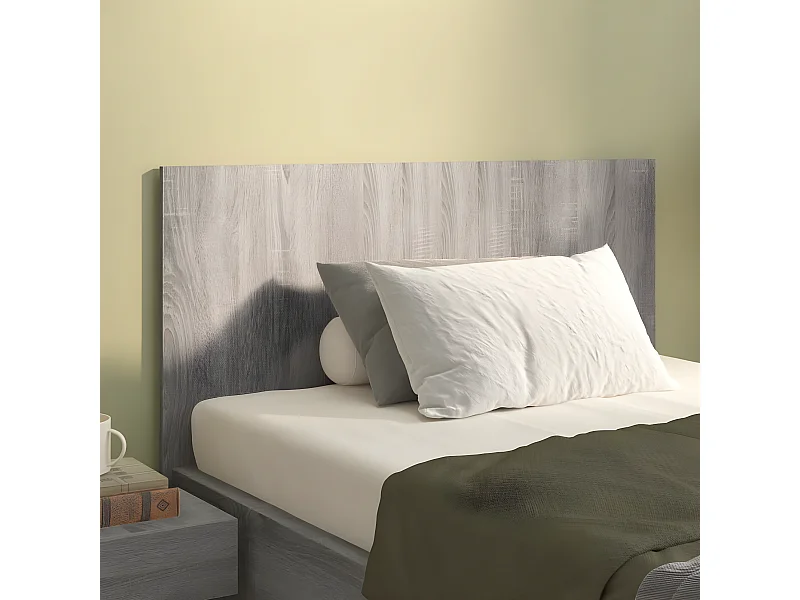 Tête de lit Sonoma gris 120x1,5x80 cm Bois d'ingénierie