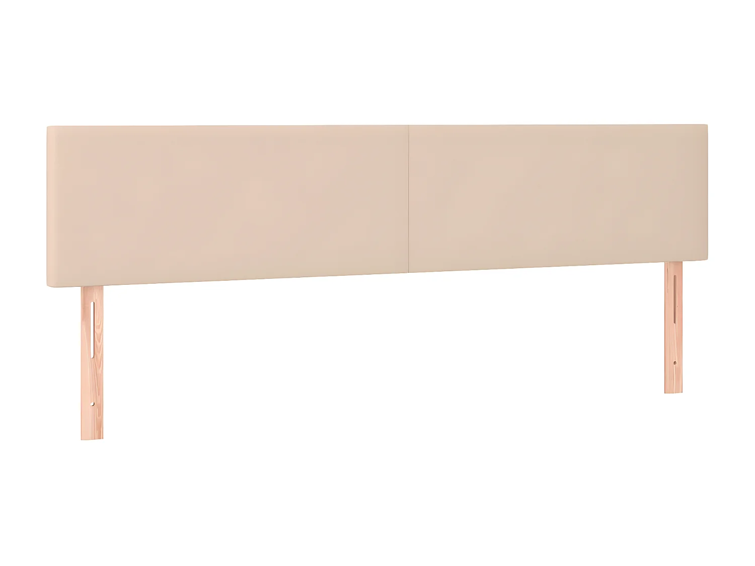 Tête de lit 2 pièces Cappuccino 90x5x78/88 cm Similicuir