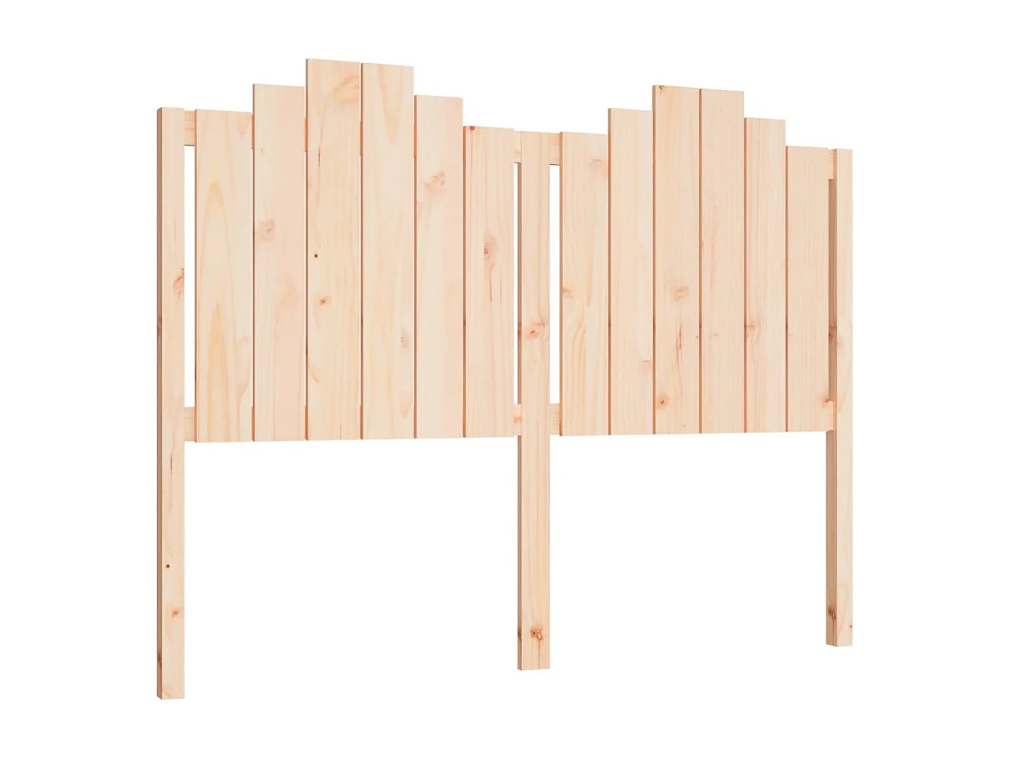 Hoofdbord 141x4x110 cm massief grenenhout