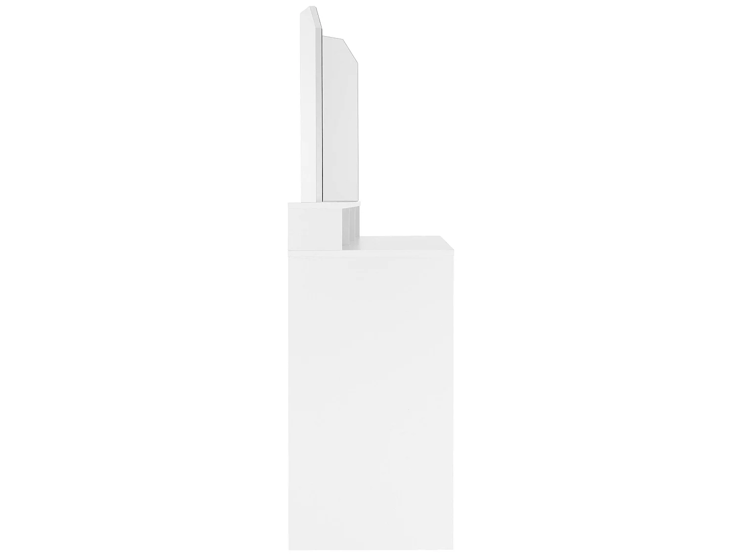 Tocador con espejo moderno plegable MDF tocador de maquillaje ML-DESIGN