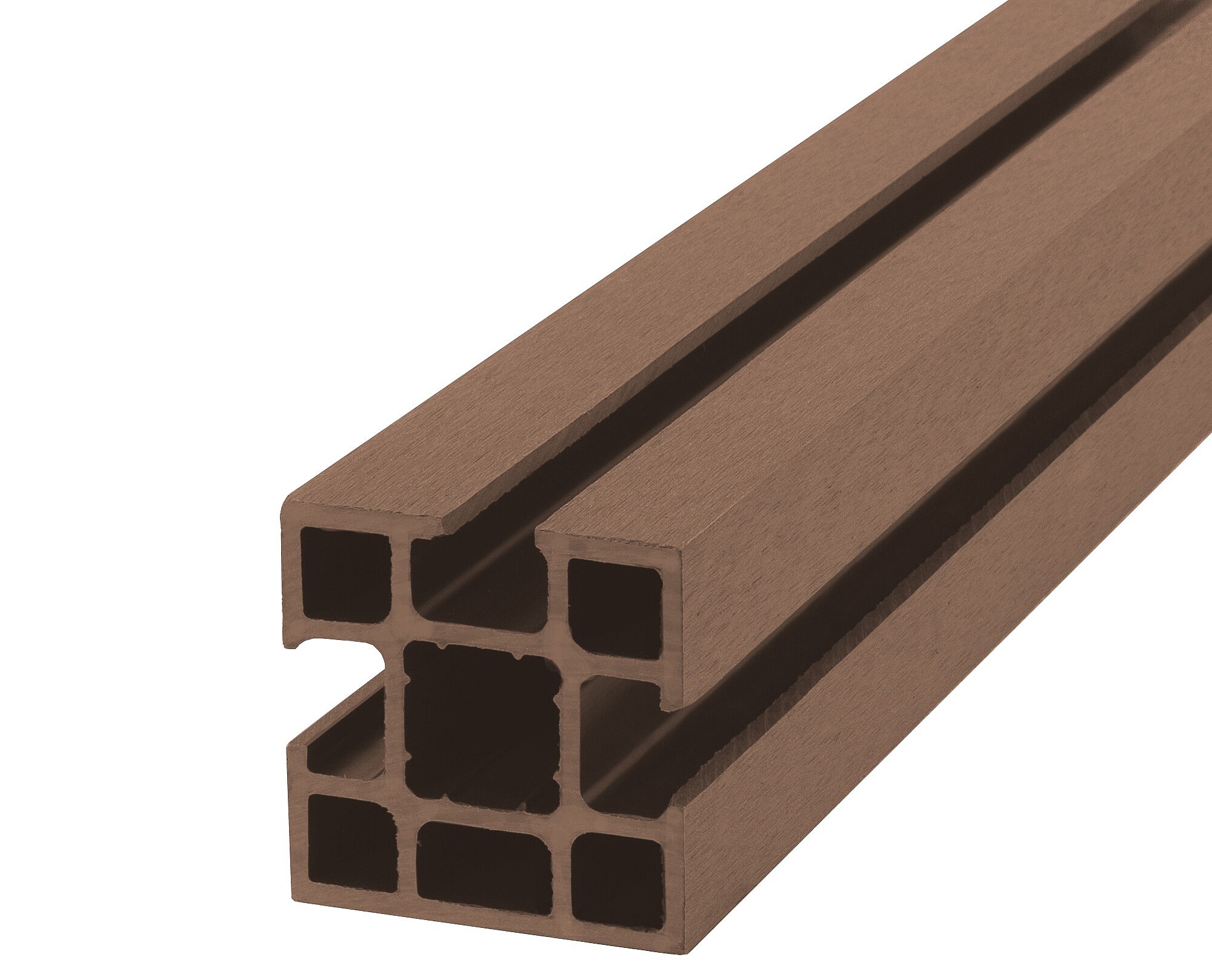 10 Palì A T Plastificati Per Recinzione - Altezza 250cm, Sezione 30x30x3mm | Verde, Preforati | Facile Installazione - Foto 2