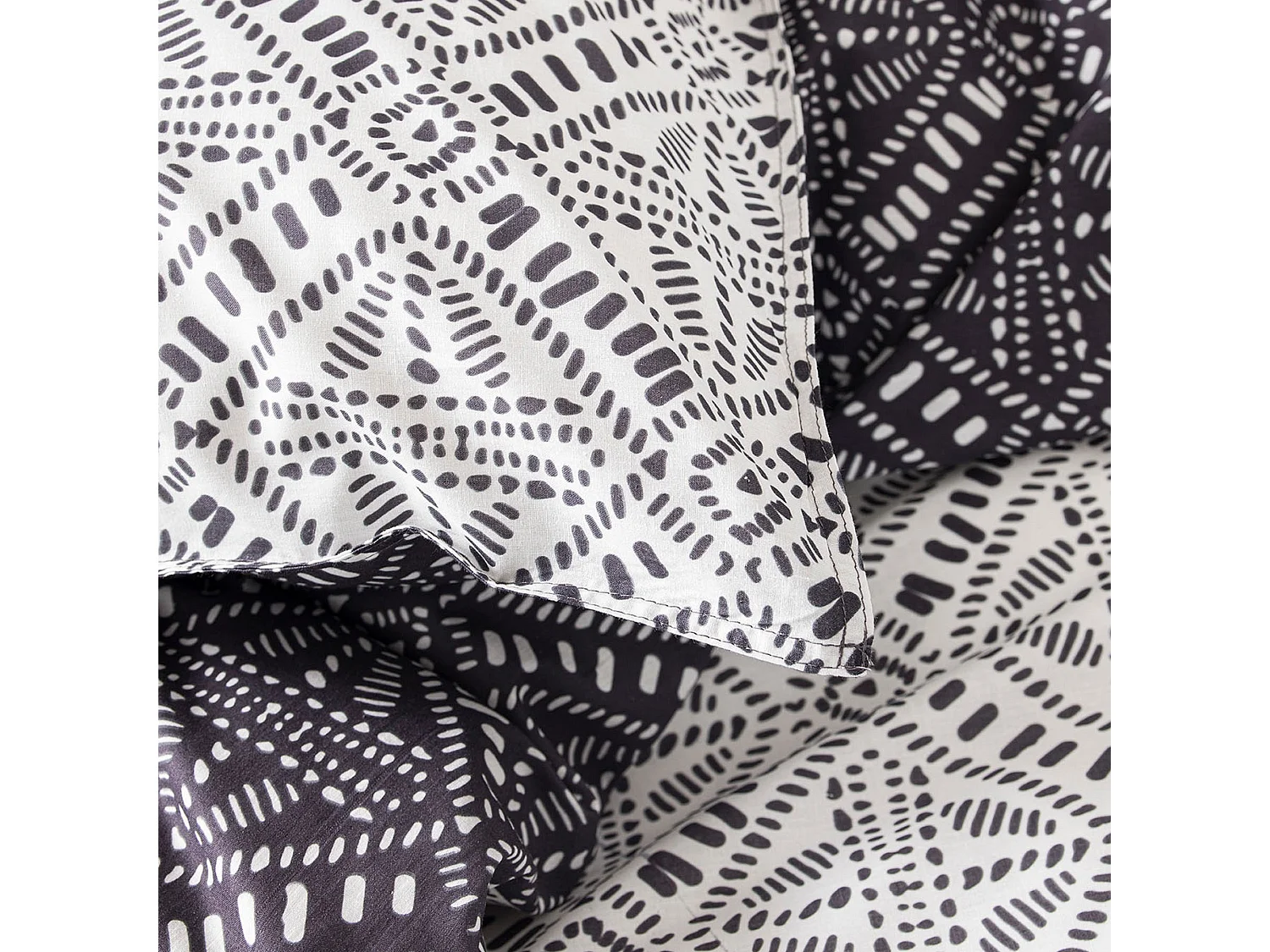 Parure de couette Réversible Today 100% Coton 57 fils 5.3 : Taille - 220 x 240 cm