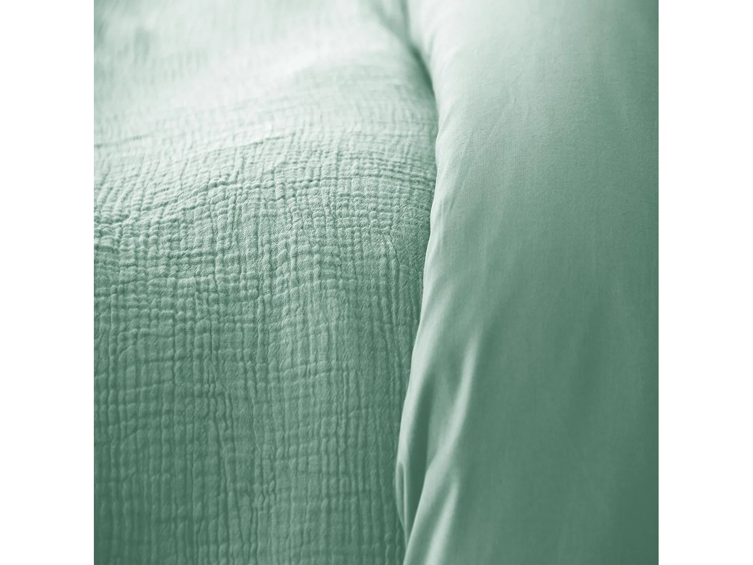 Juego de cama en doble gasa de algodón 140 x 200 cm