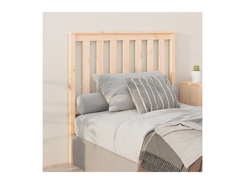 Tête de lit 106x6x101 cm Bois massif de pin