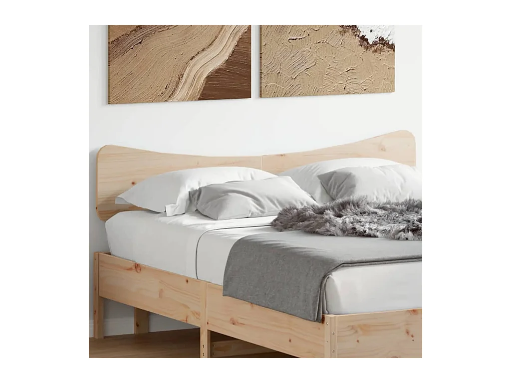 Tête de lit 150 cm bois massif de pin