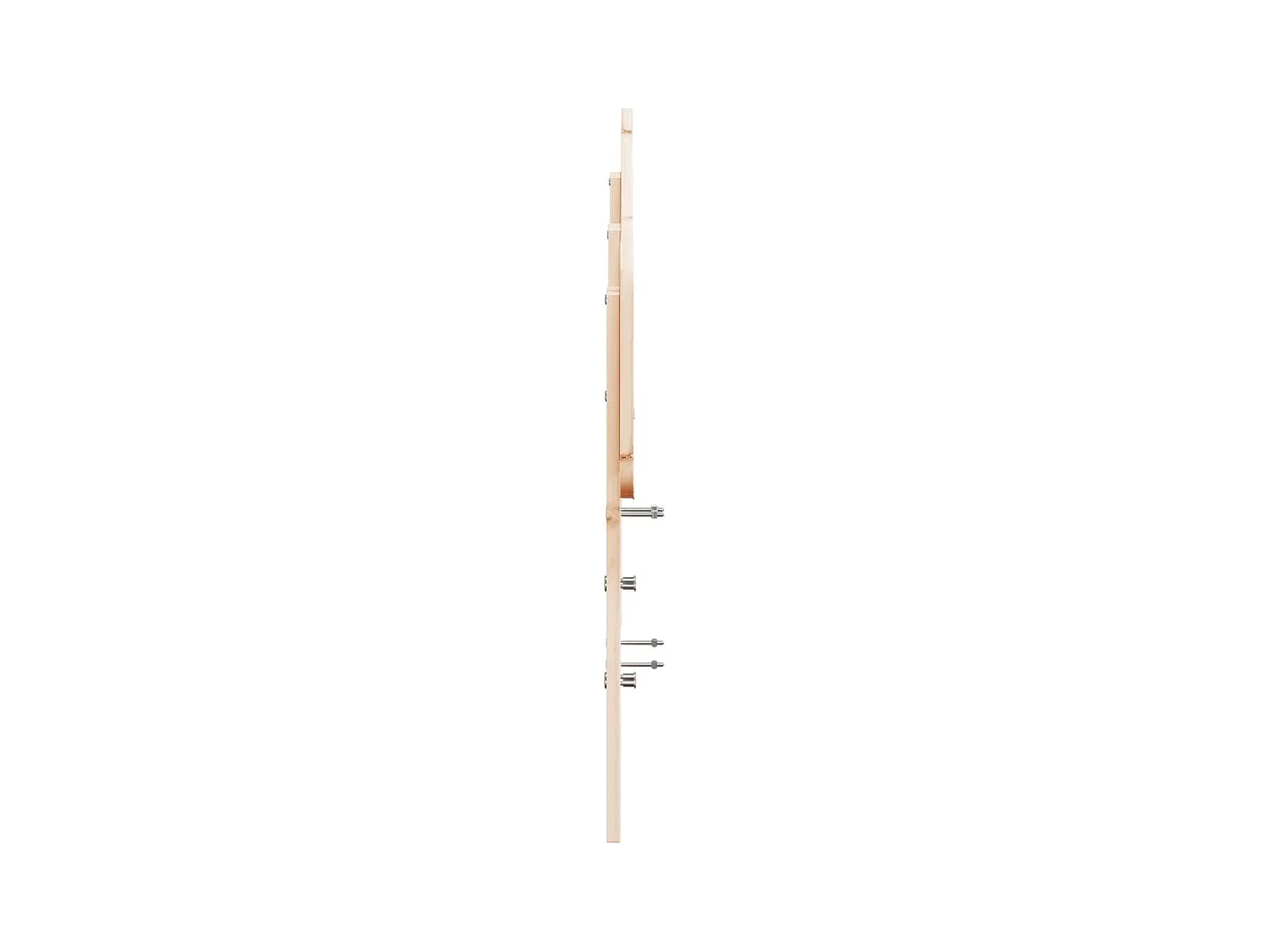 Tête de lit 150 cm bois massif de pin