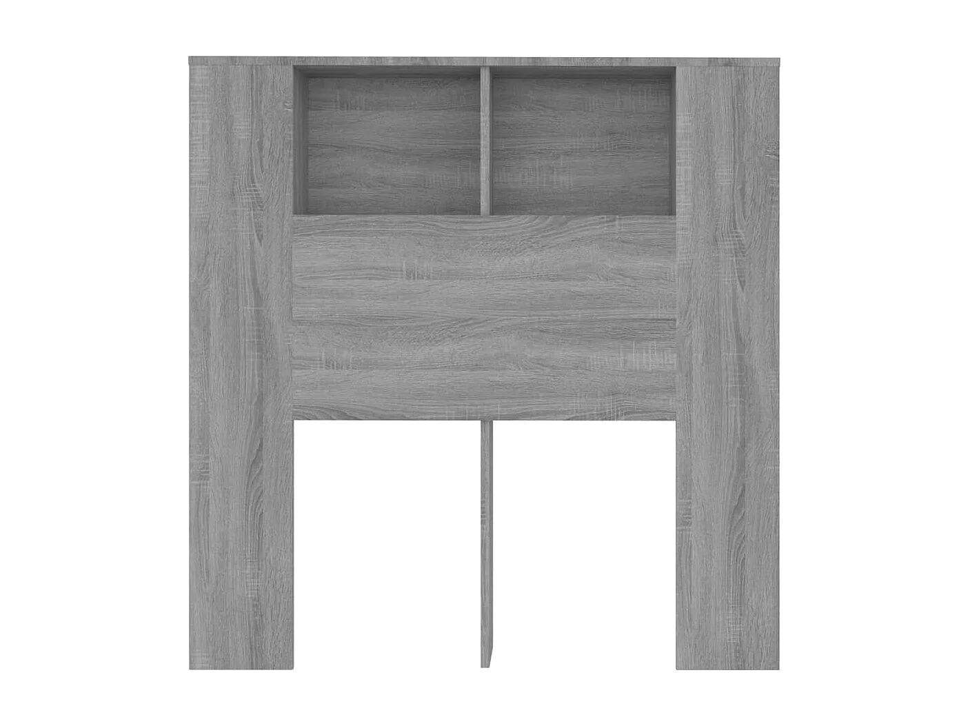 Armoire de tête de lit Sonoma gris 100x18,5x104,5 cm