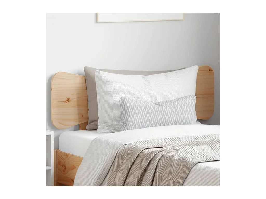 Tête de lit 90 cm bois massif de pin