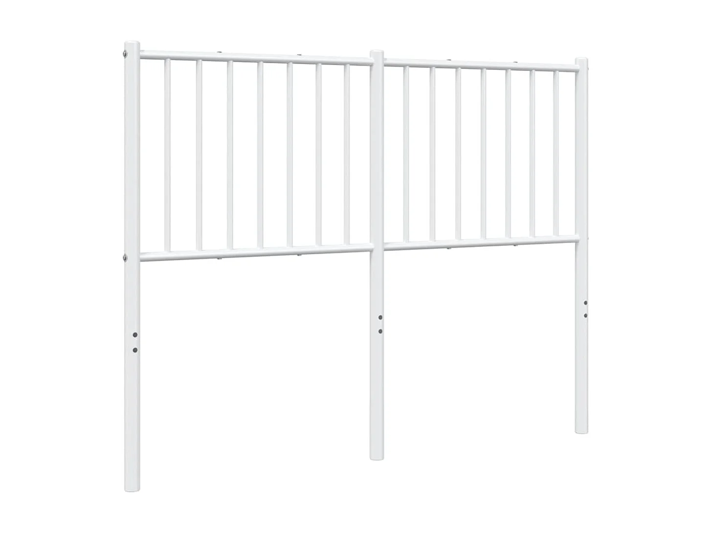 Hoofdbord metaal wit 120 cm