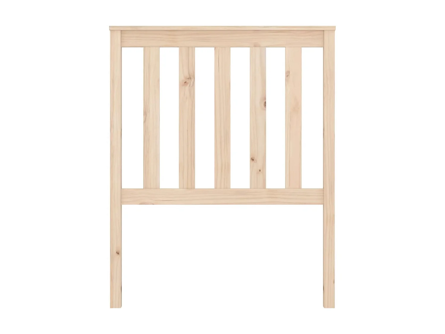 Cabeceira de cama 81x6x101 cm pinho maciço