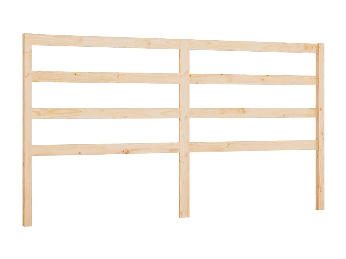 Tête de lit 206x4x100 cm Bois massif de pin