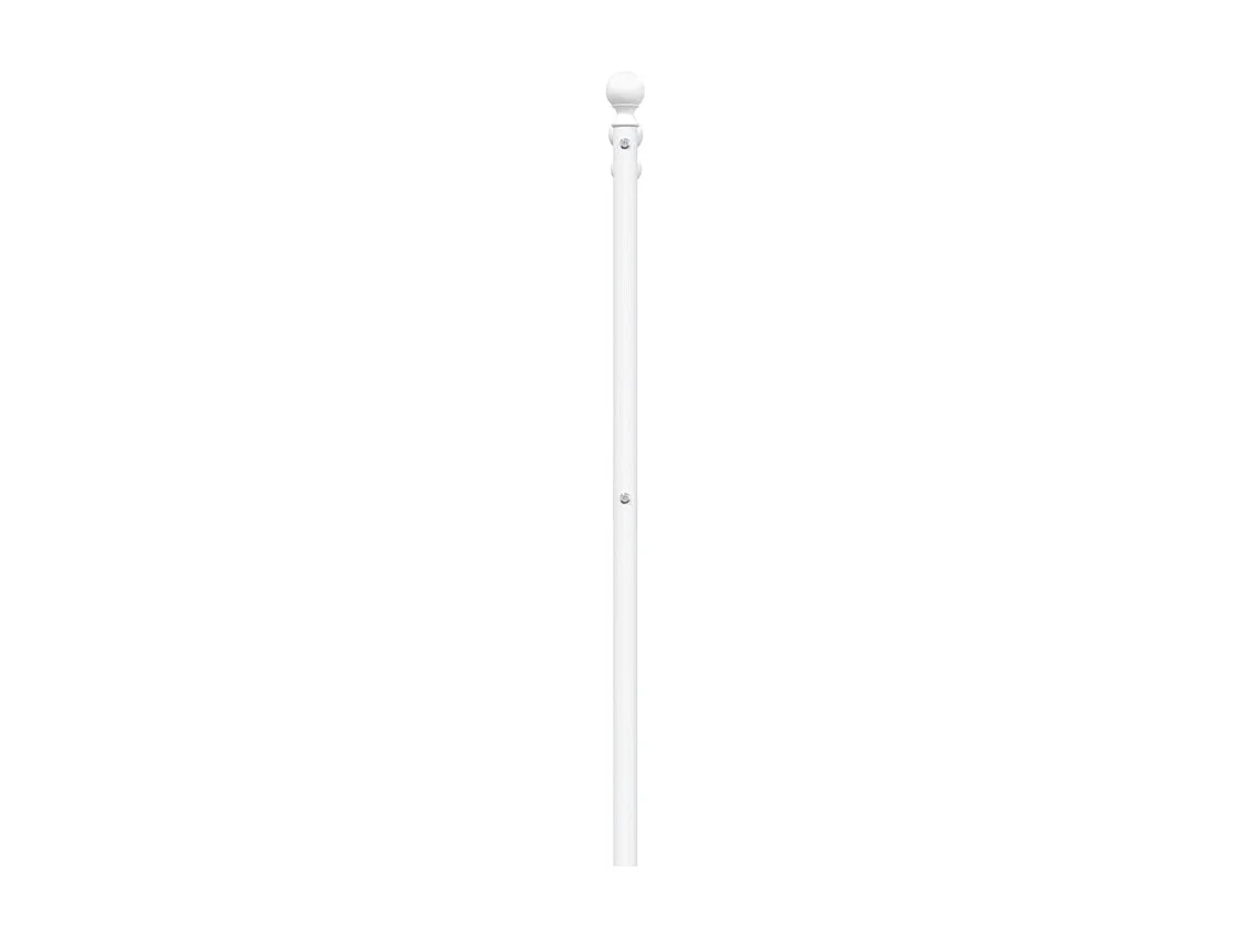 Tête de lit métal blanc 150 cm