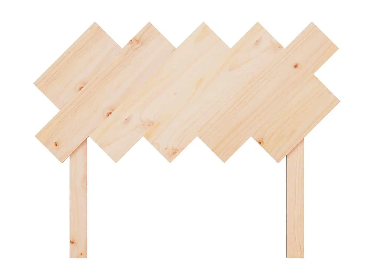 Cabeceira de cama 104x3x80,5 cm pinho maciço