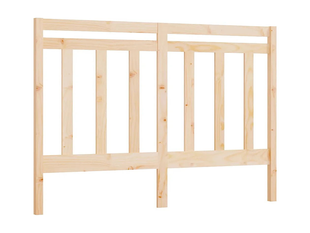 Tête de lit 126x4x100 cm Bois massif de pin
