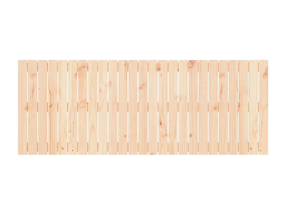 Tête de lit murale 159,5x3x60 cm Bois massif de pin