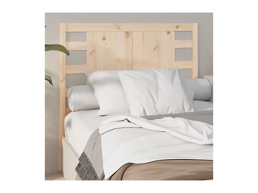 Tête de lit 81x4x100 cm Bois massif de pin