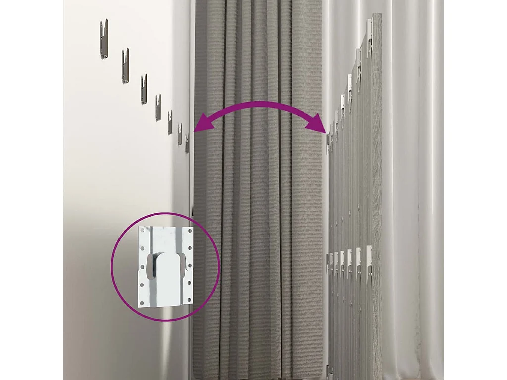 Tête de lit murale Sonoma gris 240x1,5x80 cm Bois d'ingénierie