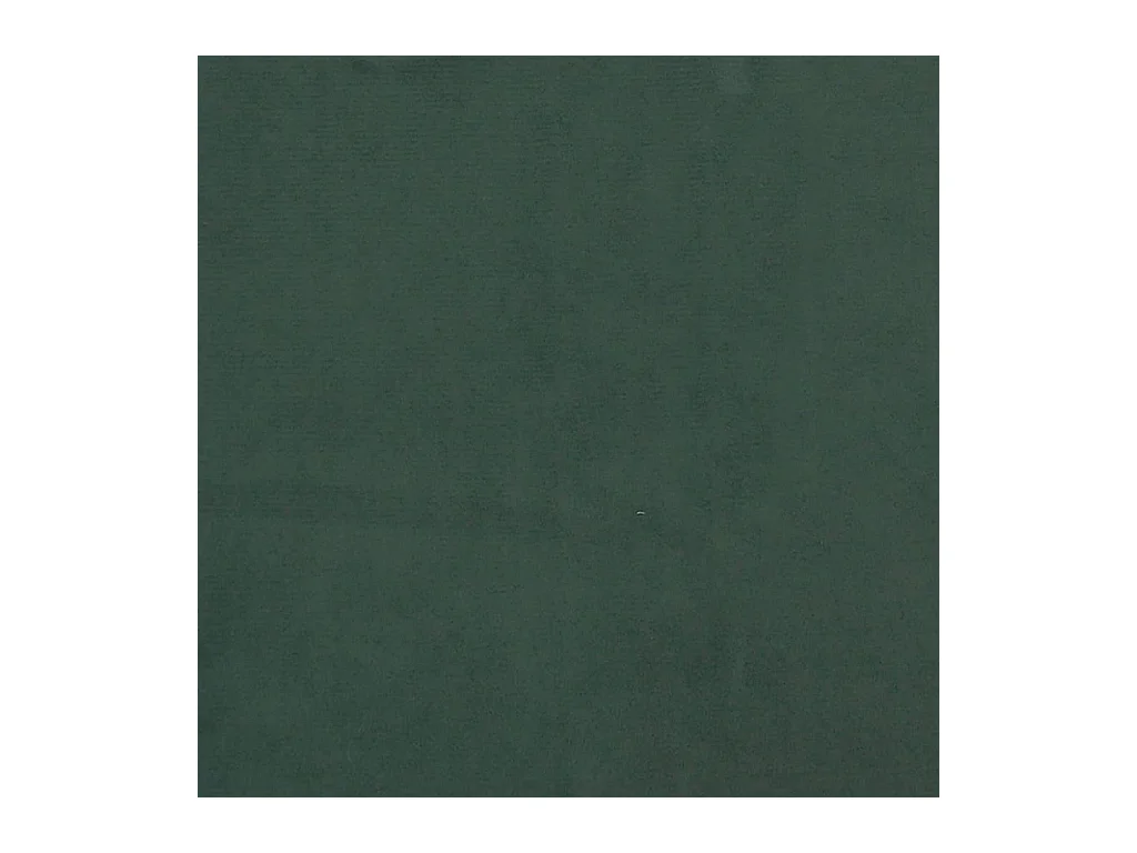 Tête de lit avec oreilles Vert foncé 103x23x118/128 cm Velours