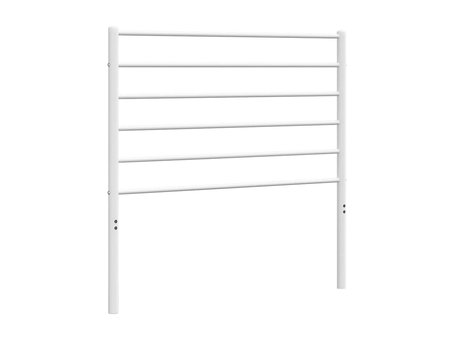 Tête de lit métal blanc 100 cm
