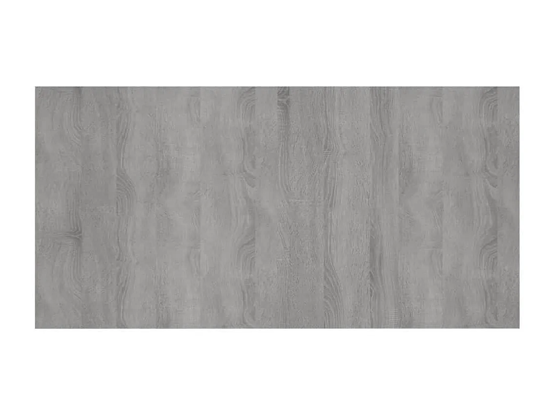 Tête de lit avec armoires Gris sonoma Bois d'ingénierie