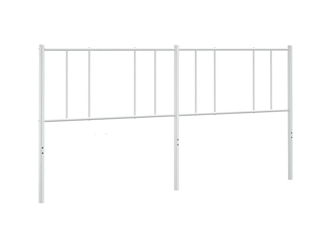 Cabecero de metal blanco 193 cm