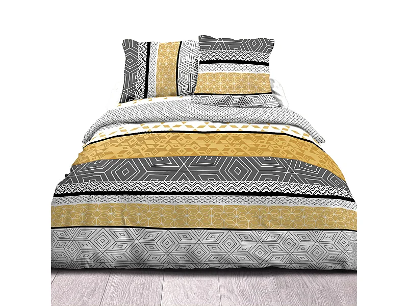 Conjunto de edredão de algodão Leon Dorée 240x260 cm - 1x edredão + 1x ou 2x fronhas