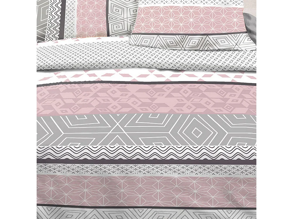 Parure de couette coton Leon Taille 240 x 260 cm Couleur Dorée