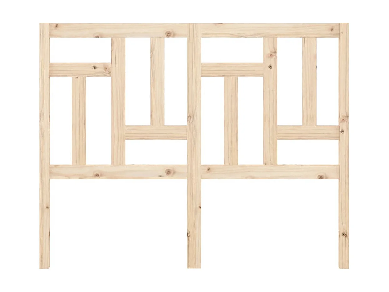 Tête de lit 125,5x4x100 cm Bois massif de pin