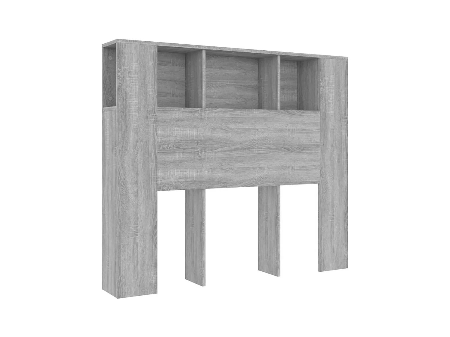 Armoire de tête de lit Sonoma gris 120x18,5x104,5 cm