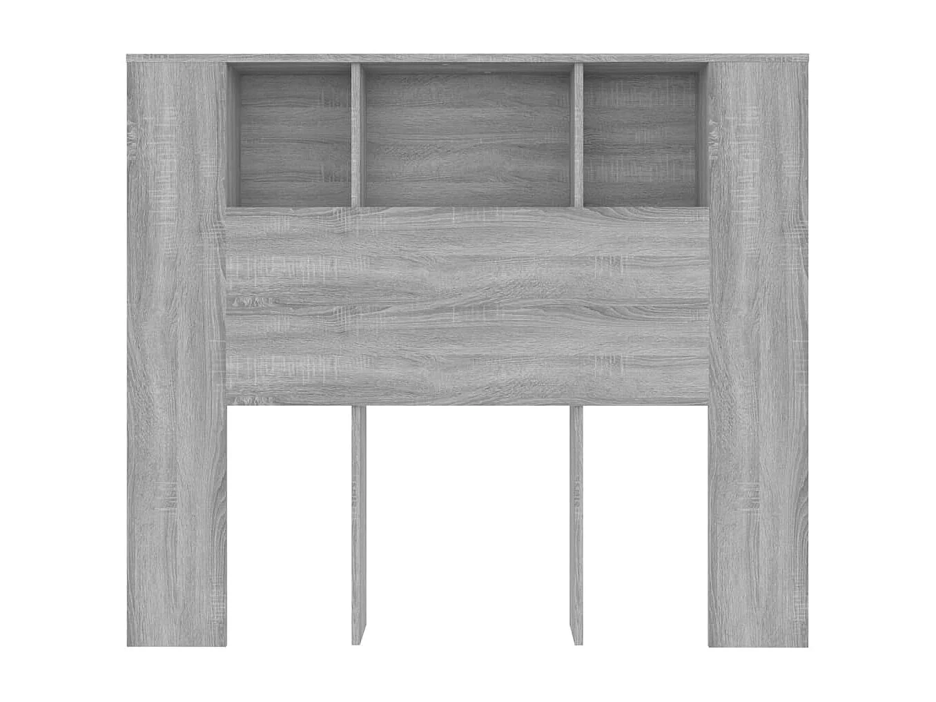 Armoire de tête de lit Sonoma gris 120x18,5x104,5 cm