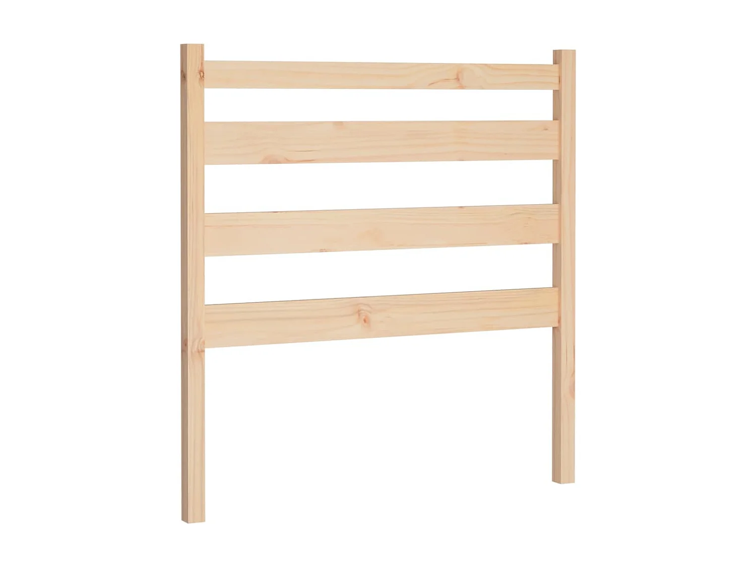 Cabecero de cama madera maciza de pino 81x4x100 cm