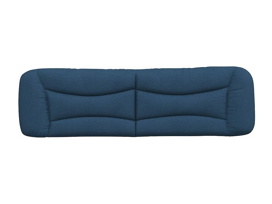 Almofadão de cabeceira 180 cm tecido azul