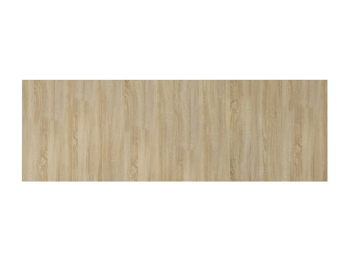 Tête de lit murale Chêne sonoma 240x1,5x80 cm Bois d'ingénierie