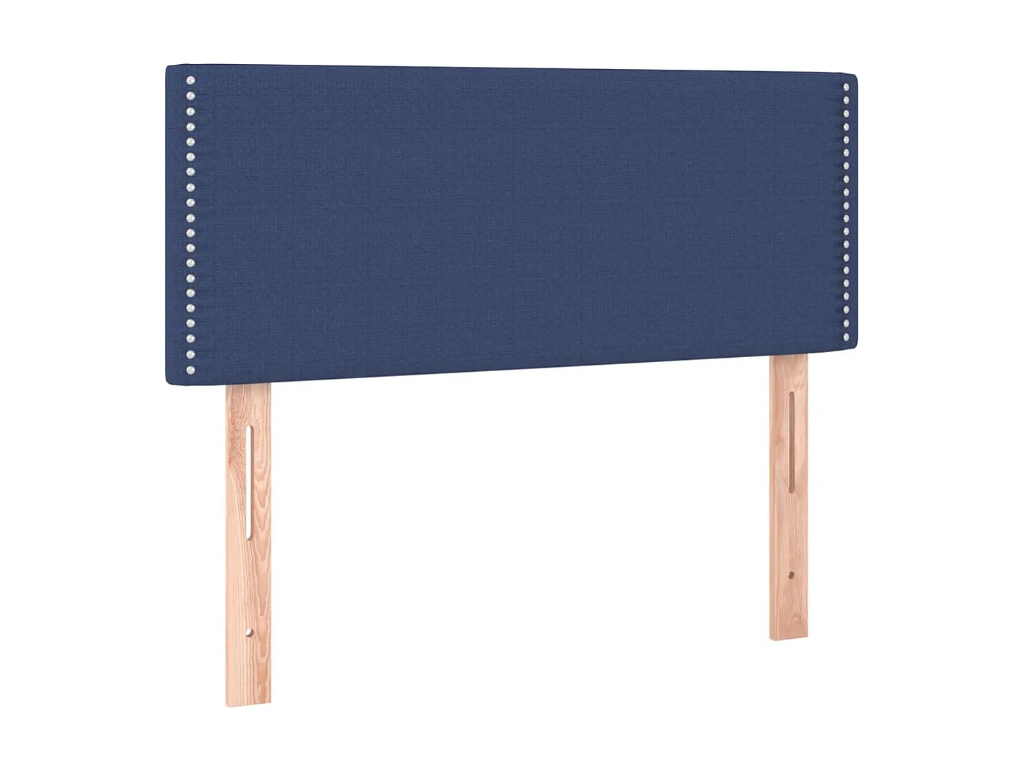 Tête de lit Bleu 100x5x78/88 cm Tissu