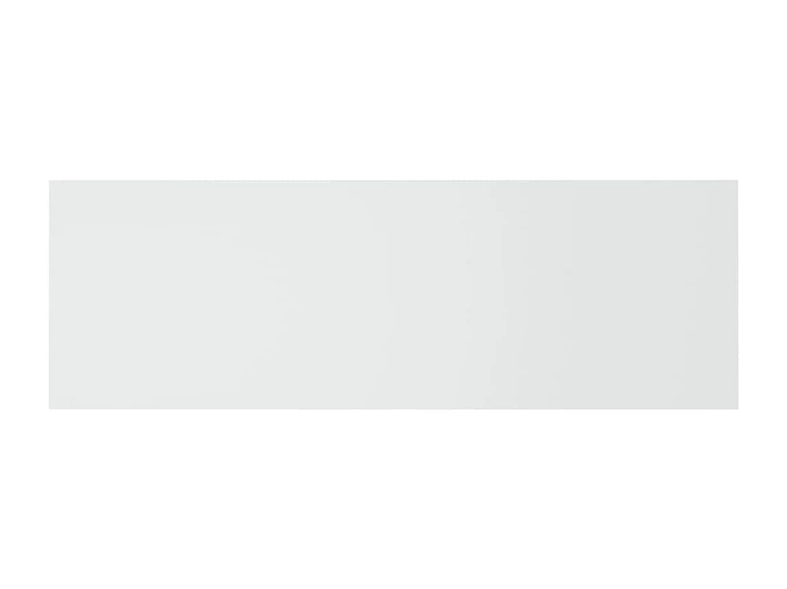 Cabeceira de parede 240x1,5x80 cm derivados de madeira branco