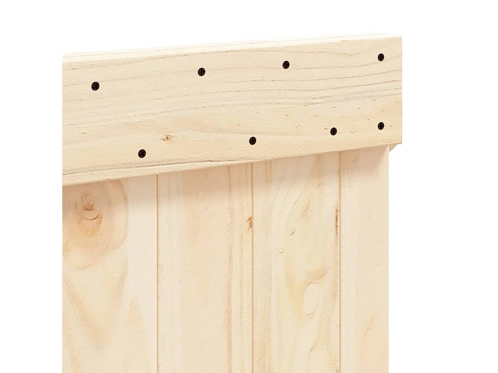 Tête de lit 140x104 cm bois massif de pin